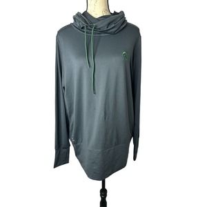 Michigan State Spartans Green‎ Women’s Crable Funnel Neck Gray XL Pullover NWT